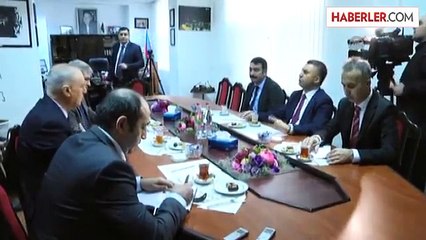Aa Genel Müdür Vekili Şahin, Azertac Genel Müdürü Aslanov'la Görüştü