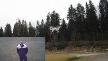 Walkera qr x350 quadcopter first flying with camera recording