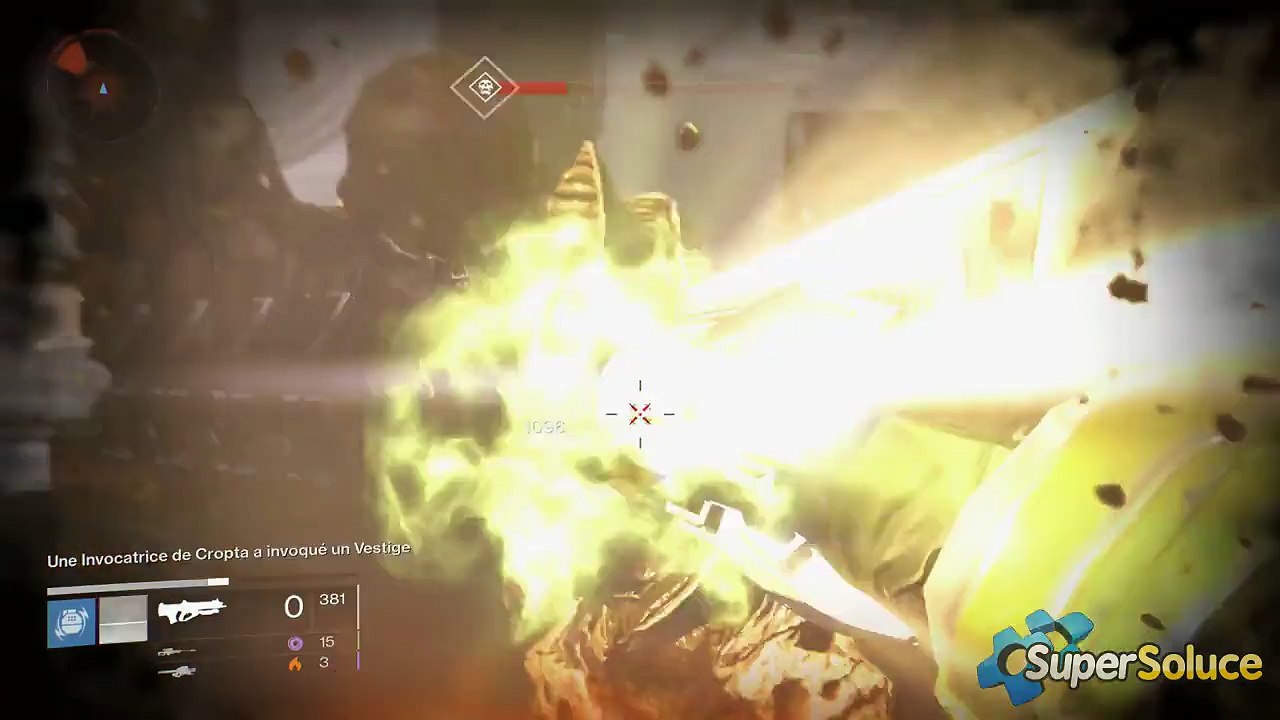 Destiny - DLC Les Ténèbres Souterraines : Zone de Ténèbres de la mission \"Le Siège de l'Esprit Tutélaire\"