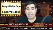 Carolina Panthers vs. Tampa Bay Buccaneers Free Pick Prediction NFL Pro Football Odds Preview 12-14-2014