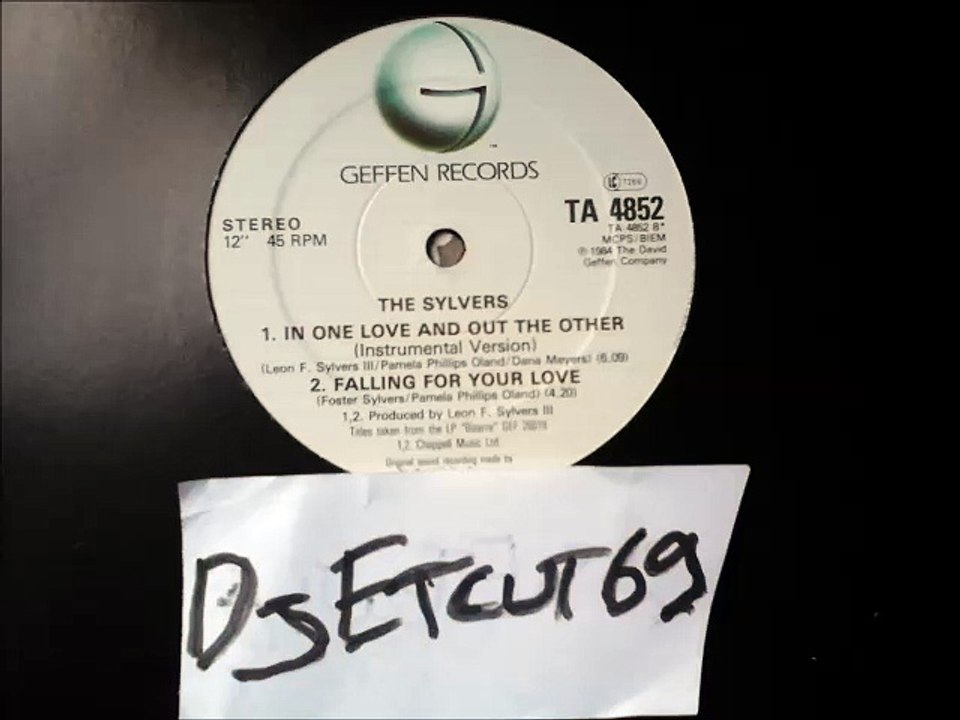 THE SYLVERS -FALLING FOR YOUR LOVE(RIP ETCUT)GEFFEN REC 84