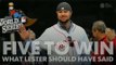 Five to Win: What Jon Lester should have said to Red Sox fans