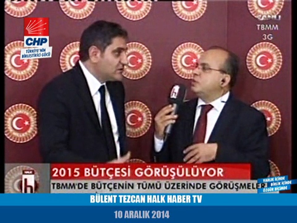 BÜLENT TEZCAN HALK HABER TV 10/12/2014