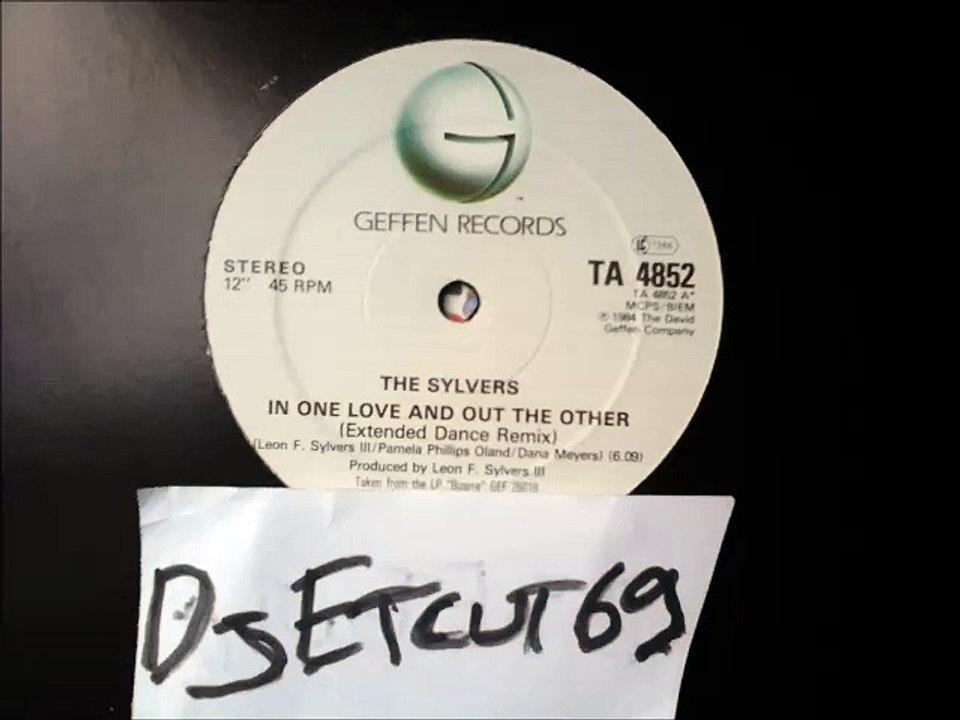 THE SYLVERS -IN ONE LOVE AND OUT THE OTHER(RIP ETCUT)GEFFEN REC 84