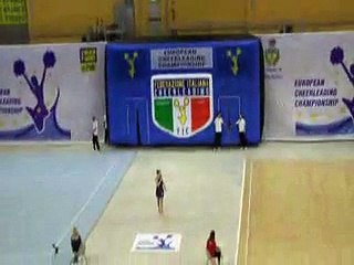 Cheerleading Europe Rimini Flash 2013