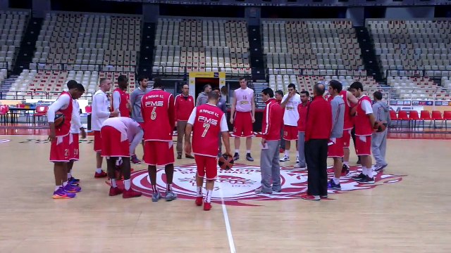 Προπόνηση στο ΣΕΦ ενόψει Ερυθρού Αστέρα (5)