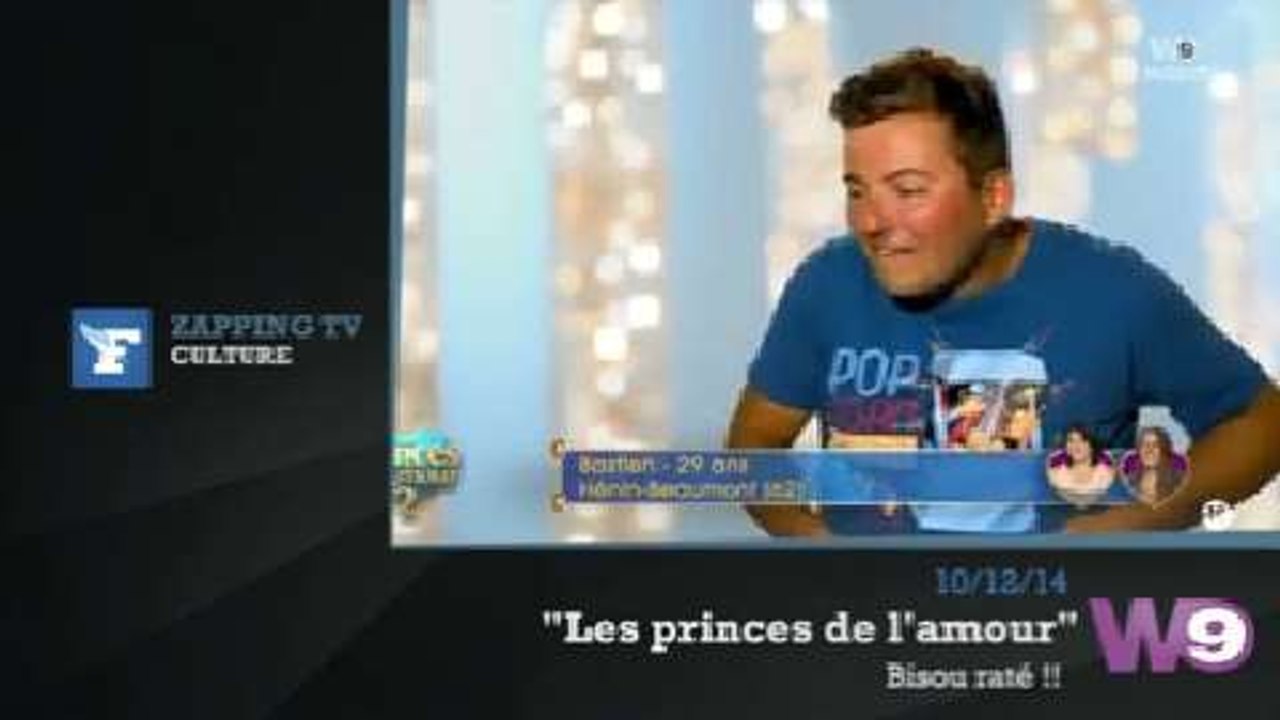 Zapping TV : un candidat des "Princes de l'amour" se prend le râteau de l'année