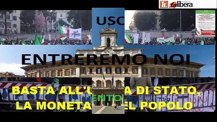 Il 13 Dicermbre 2014 TUTTI a ROMA -MONTECITORIO per la mega #Rivoluzione