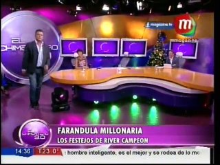 ¡Farándula Millonaria! Los festejos de River campeón