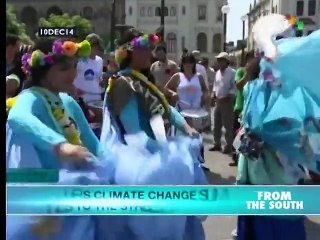 People's Climate Change Summit takes to the streets