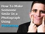Adobe Photoshop Tutorial - How to Make Someone Smile In a Photograph using Adobe Photoshop (Simple Photo Editing)