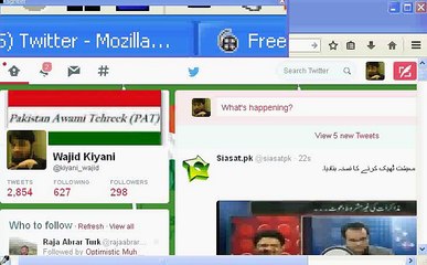 How To Connect Twitter With Face Book Urdu