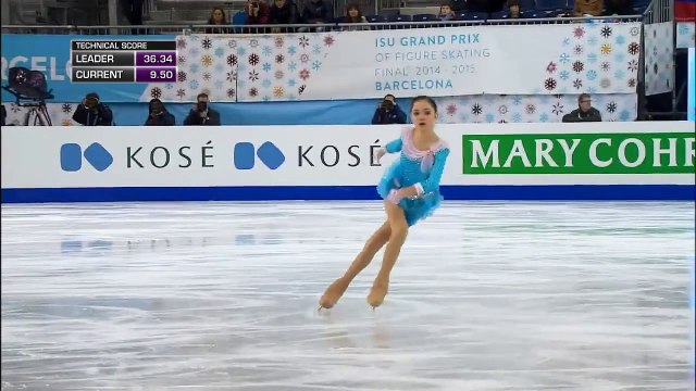 Evgenia Medvedeva JGP Final Barcelona 2014 SP