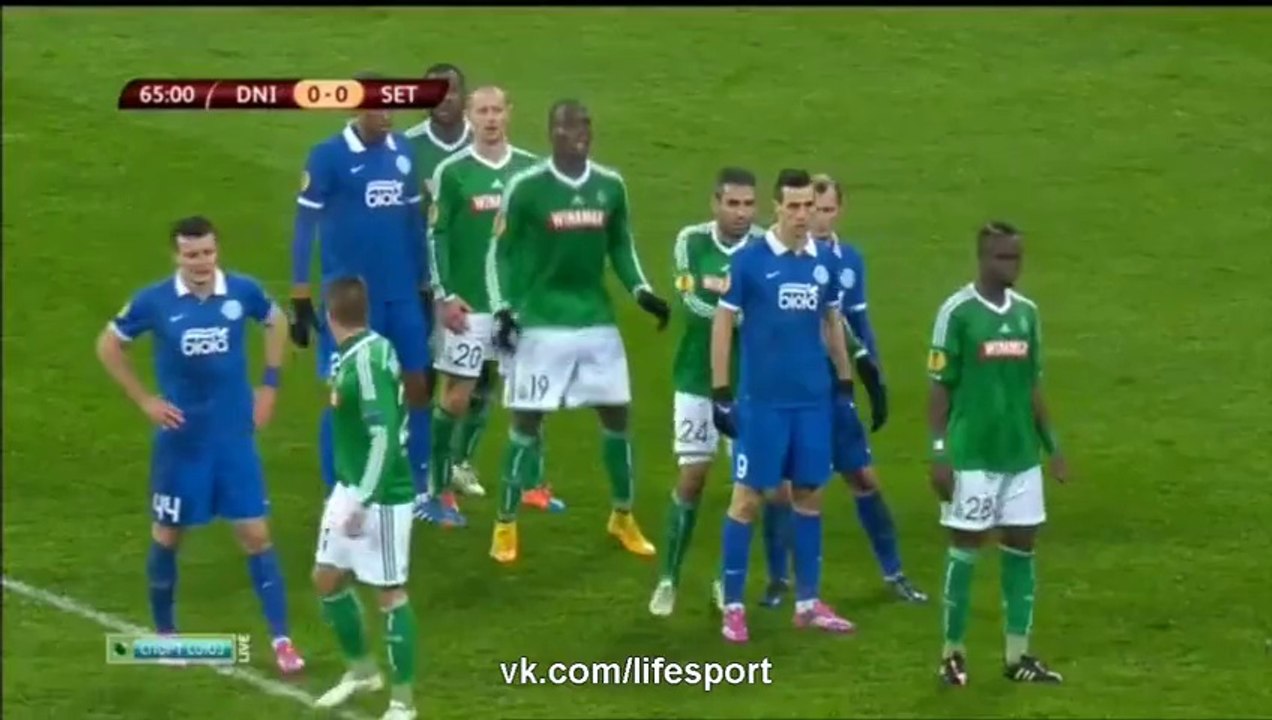 Dnipro Dnipropetrovsk 1 - 0 Saint-Etienne All Goals and Highlights 11/12/2014 - Europa League