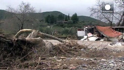 Estado de emergência declarado em regiões da Grécia