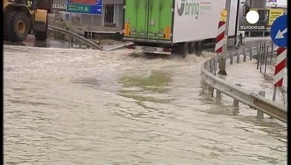 Heavy rains cause havoc in Greece and Romania