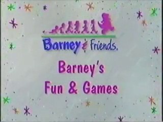 Barney's Fun and Games Part 1