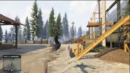 GTA 5 Funny Moments - Stunt Fails and Crashes By Chillz
