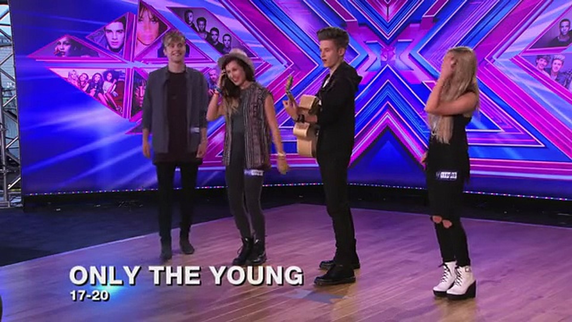 Only the Young sing Something About The Way You Look Tonight - The X Factor UK 2014 -Official Channe
