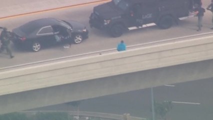 California Amber Alert suspect arrested after standoff on freeway