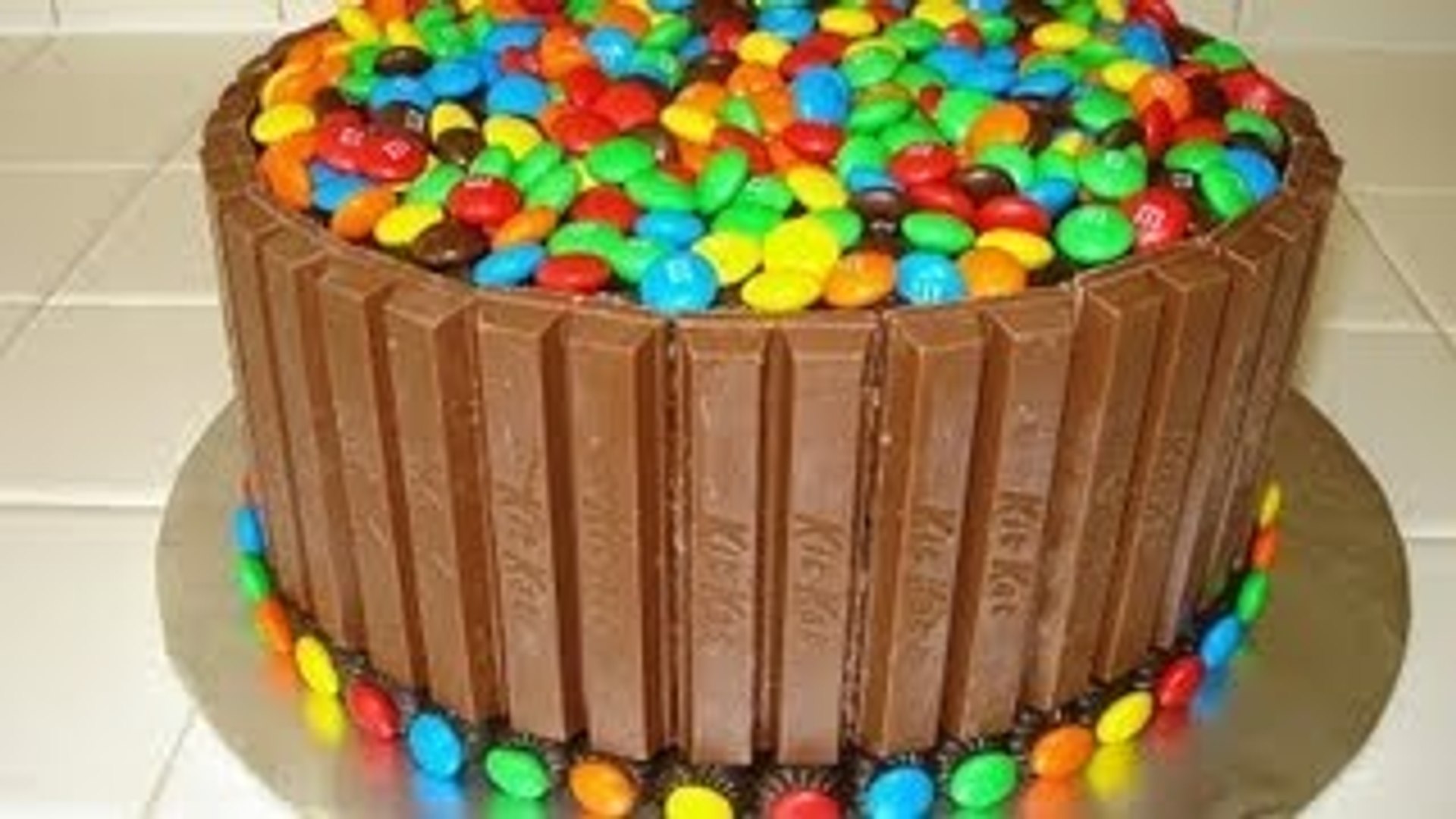 Kit Kat M M Cake How To Video Video Dailymotion