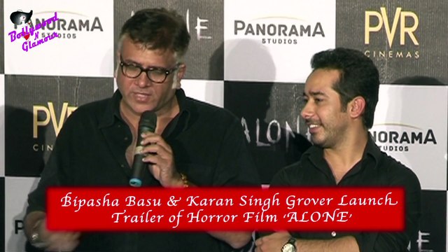 Bipasha Basu & Karan Singh Grover Launch Trailer of Horror Film ‘ALONE’