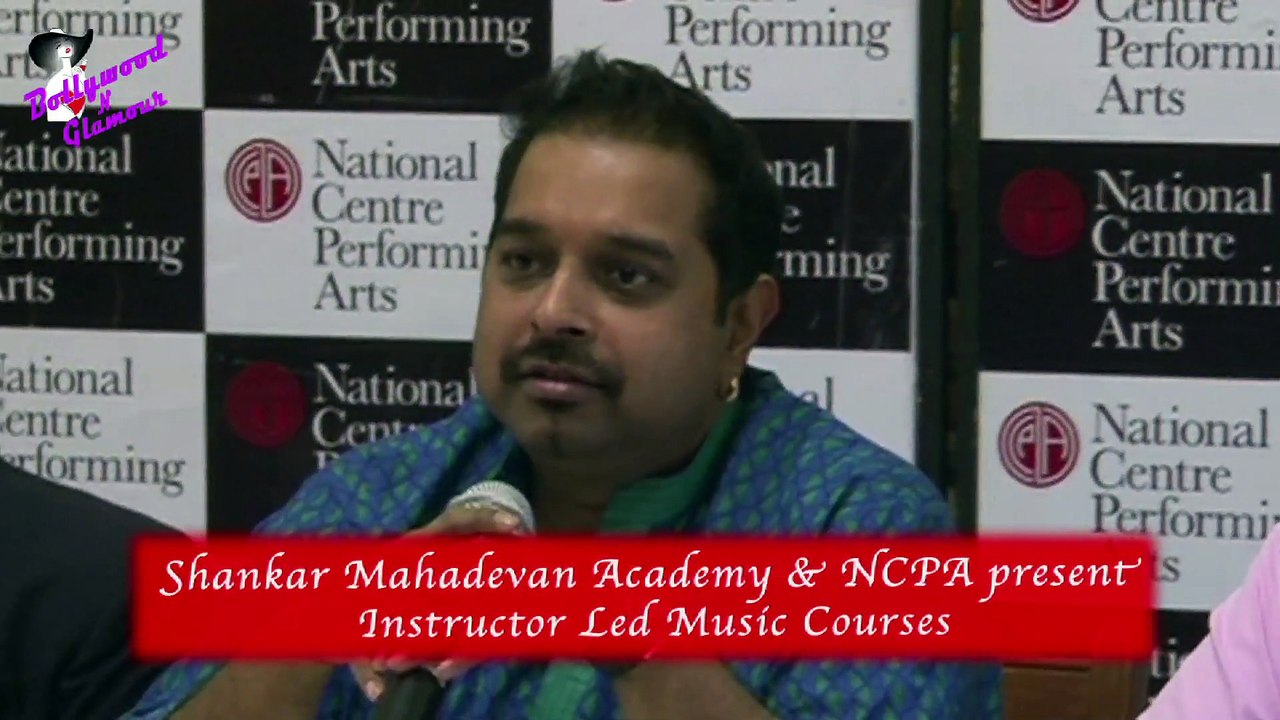 Shankar Mahadevan Academy & NCPA present  Instructor Led Music Courses