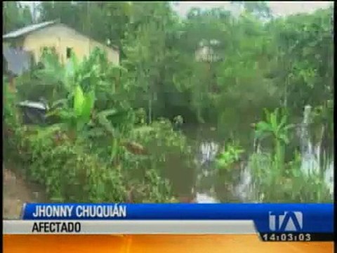 Fuertes lluvias afectan a la localidad de Joya de los Sachas