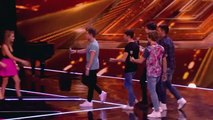 Overload, New Girl Group and Pow Pow Girls sing off - Boot Camp - The X Factor UK 2014 - Official Channel