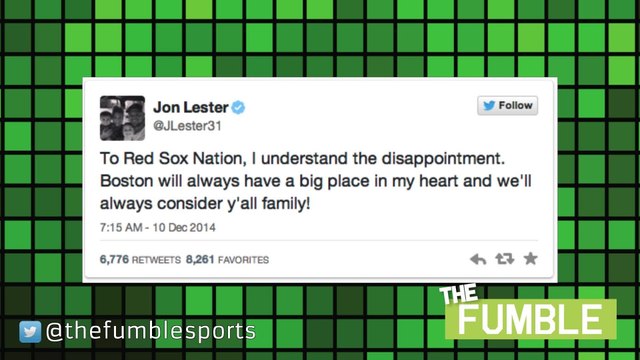 Jon Lester Replies to Angry Red Sox Fans In The Classiest Way Possible