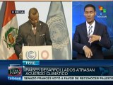 Denuncia Ecuador que países desarrollados atrasan acuerdo climático