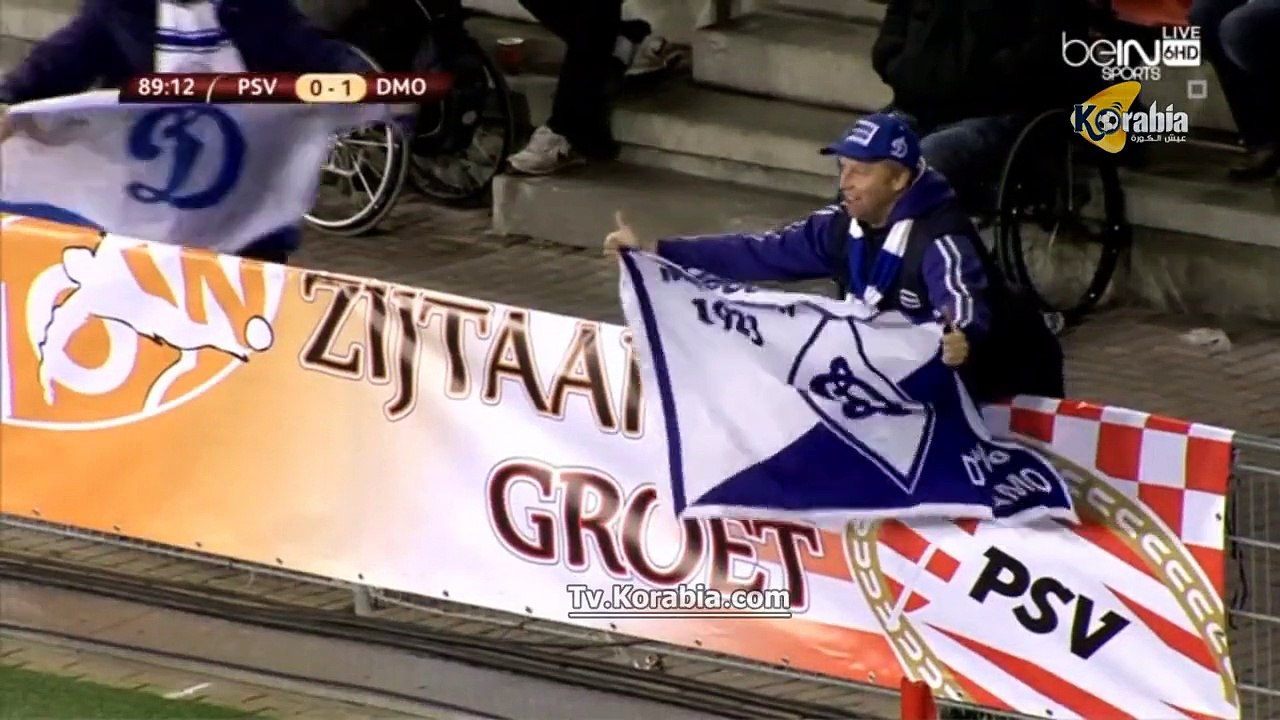 أهداف مباراة (  آيندهوفن  V.S دينامو موسكو ) HD الدوري الأوروبي