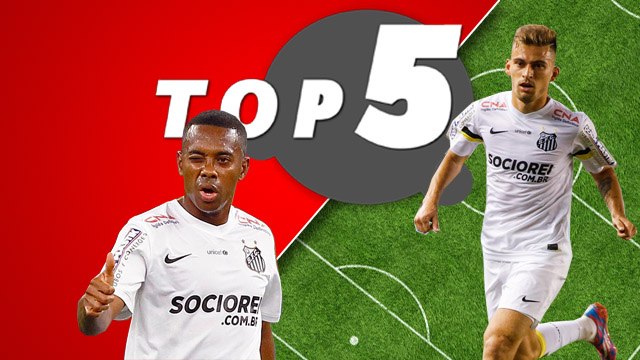 Retrospectiva 2014: Top 5 de golaços do Santos na temporada