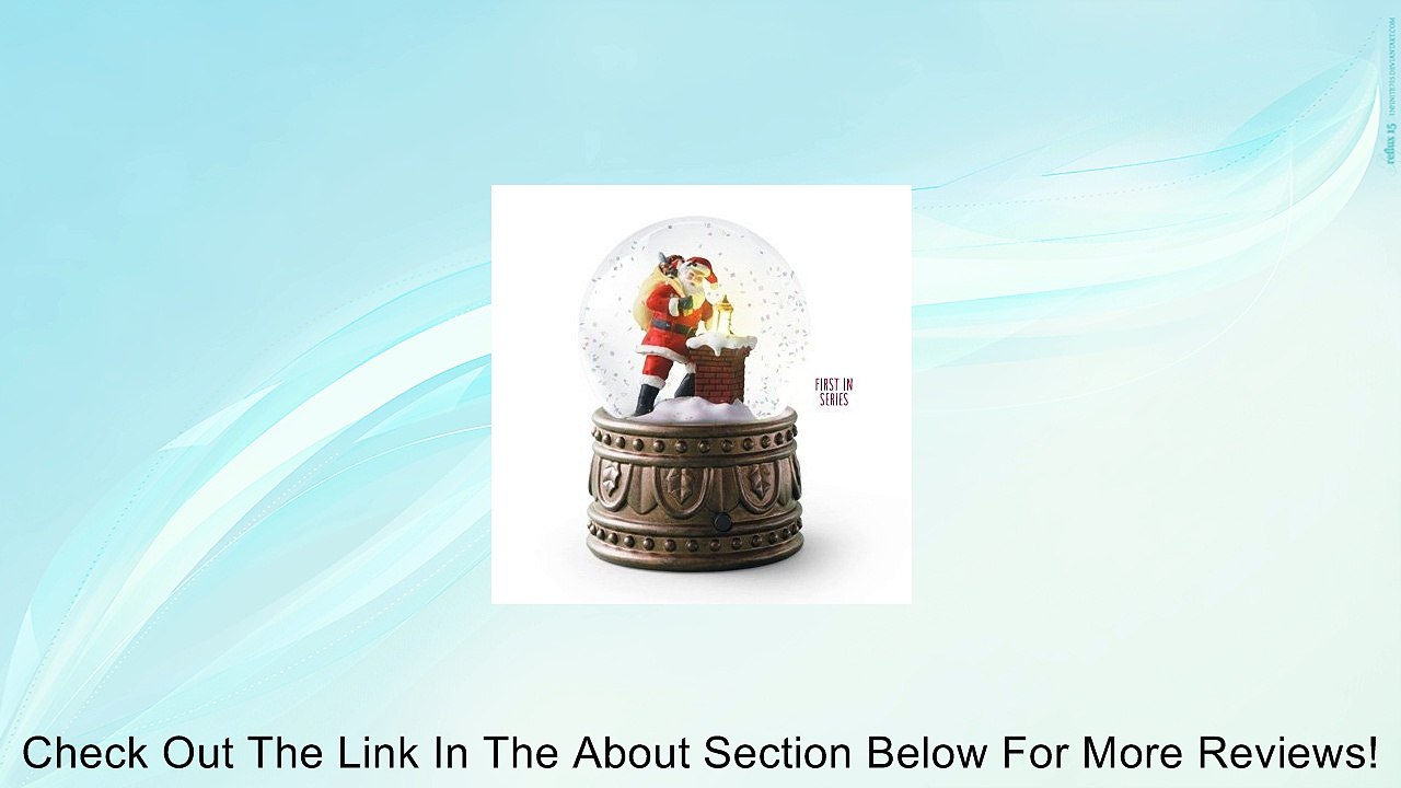 Hallmark Up on the Housetop Snow Globe Review