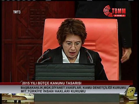 SÜREYYA ÖNDER 11.12.2014 TARIHTE MECLISTE YAPTIGI KONUSMA.