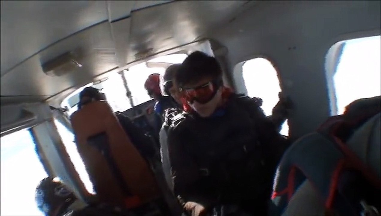 Recent Skydive with Pakistani flag on helmet (Relative work)