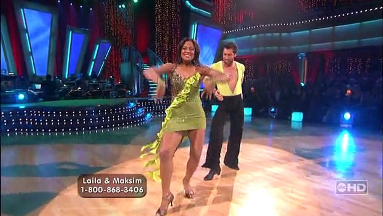 Laila Ali & Maksim Chmerkovskiy - Samba