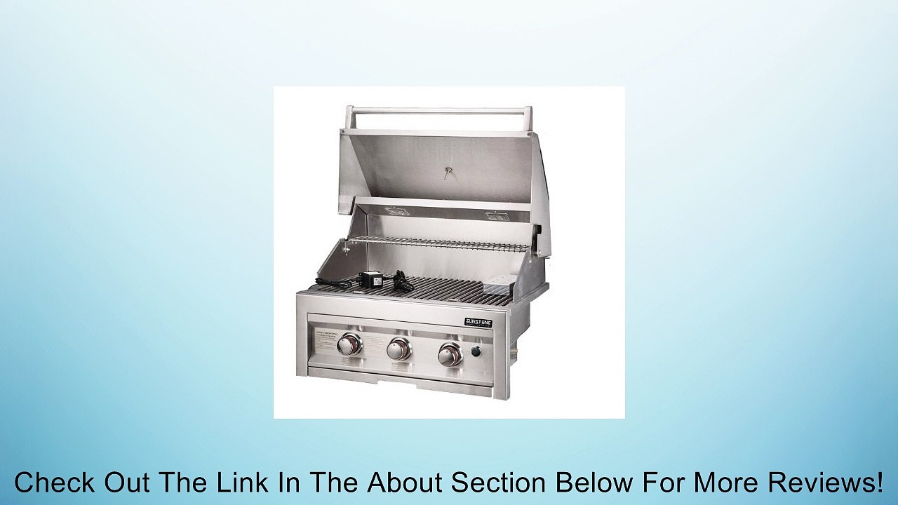 SUNSTONE SUN3B-NG 3-Burner Natural Gas Grill, 28-Inch Review