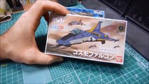 Bandai Yamato 2199 Mecha Collection Cosmo Falcon unboxing