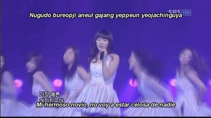 Girls' Generation (SNSD) - Baby Baby Live  [Sub Español + Rom]