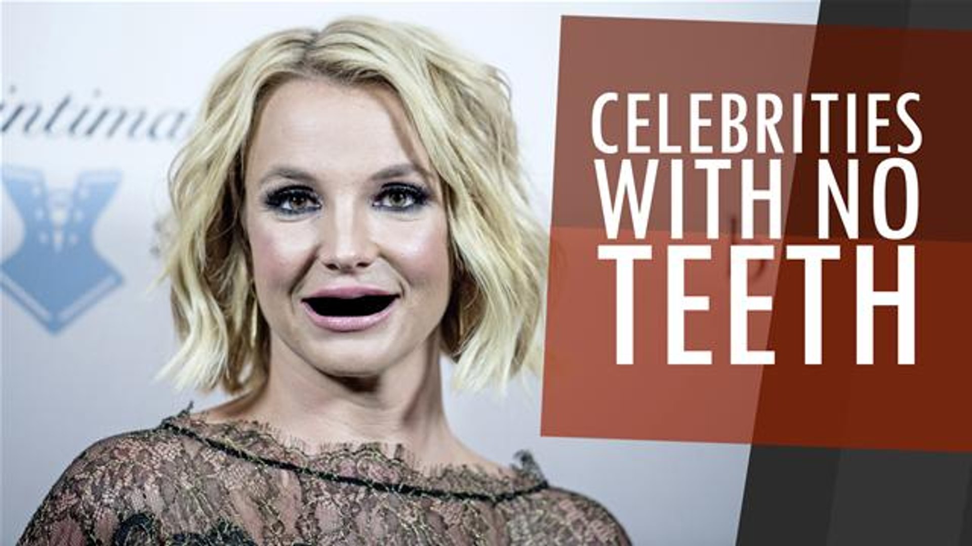 ⁣Celebrities With No Teeth