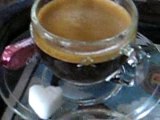 Café tasse café verre