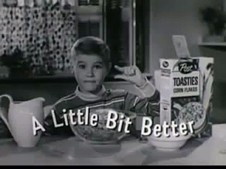 VINTAGE 1950s POST TOASTIES ~ LITTLE BOY WITH AN APPETITE BIGGER THAN JETHROE BODINE