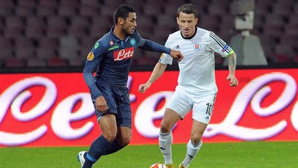 Passe décisive de Ghoulam contre le Slovan Bratislava