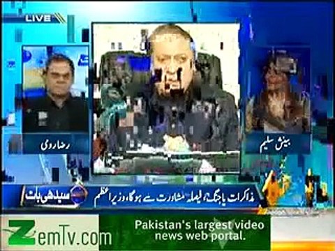 Raza Rumi says politicians should visit hospitals to make the connections with people