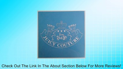 JUICY COUTURE STENCIL FOR CAKES AND ALL PURPOSES 8" X 8" 20 X 20 Cm Review