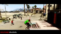 GTA 5 Stunts - BMX Stunt Montage By Bro Chillz (Games)