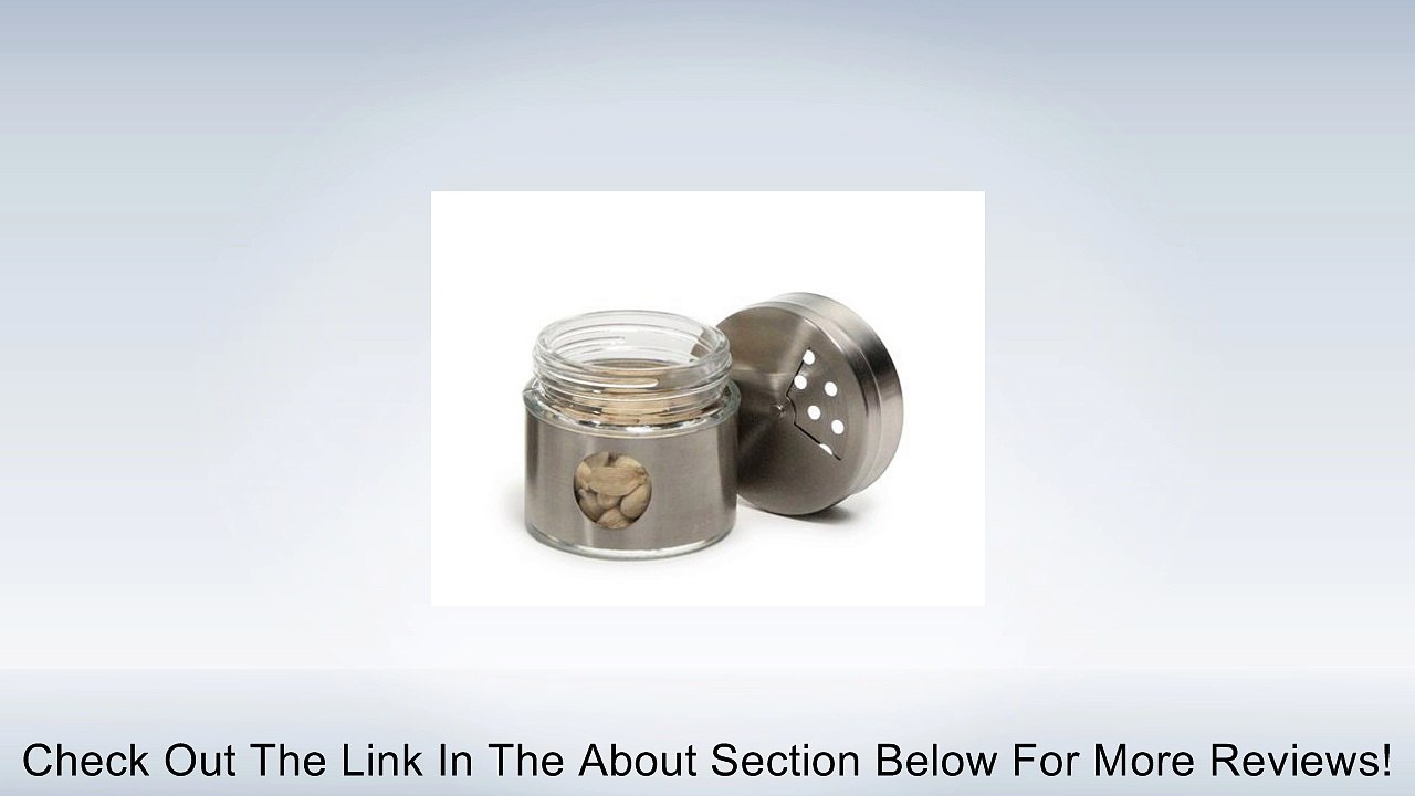 RSVP International 3.5-oz. Glass Spice Shaker Review