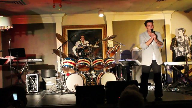 Franz Goovaerts sings If I Can Dream at Elvis Week 2013 video