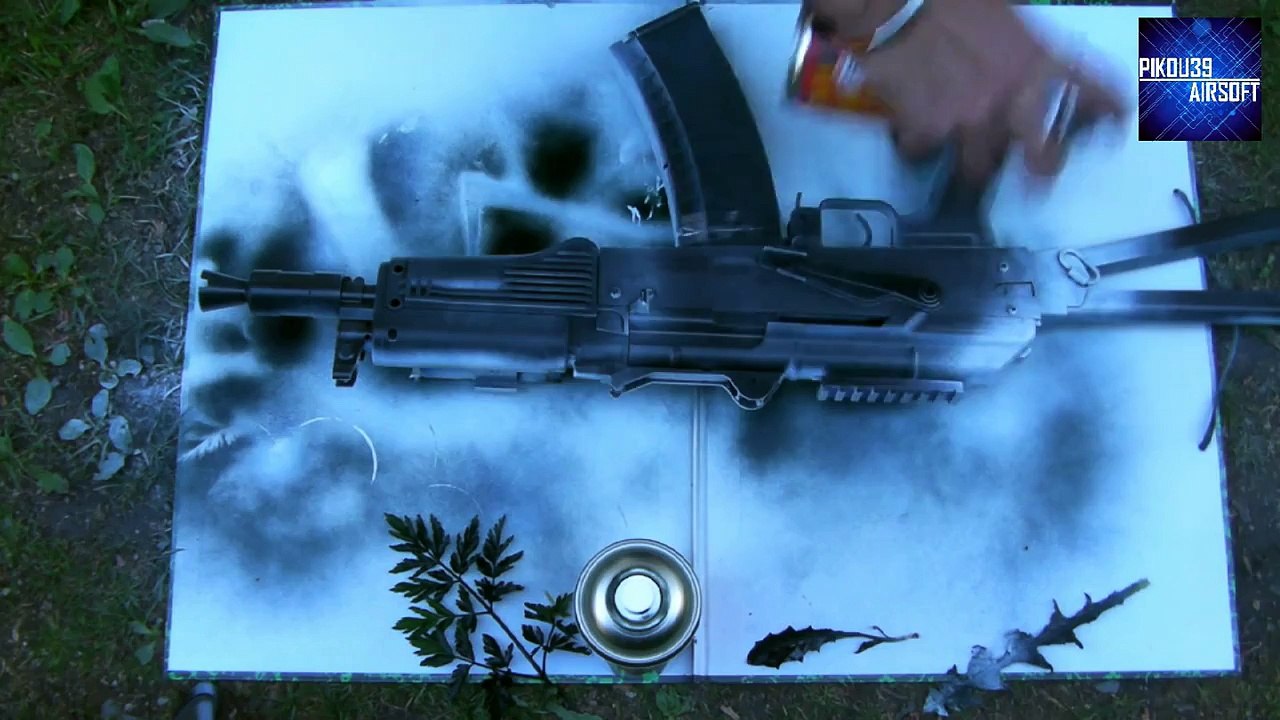 [Airsoft Paint] Camo snow - TS 4074 CQB (702p HD)